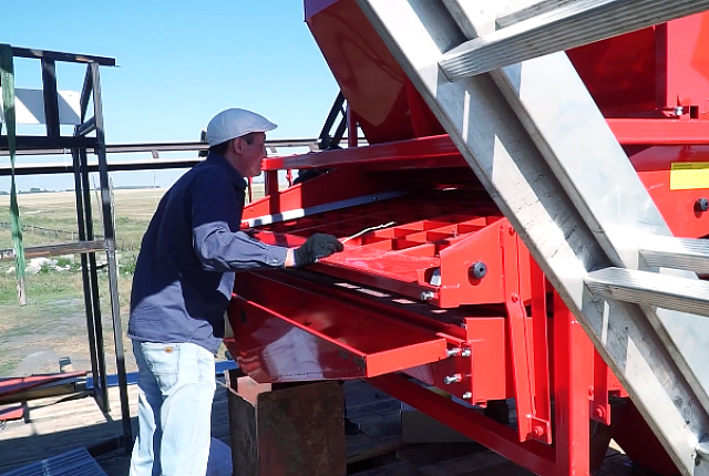 Монтаж зерноочистительного оборудования ТОО «Егин»