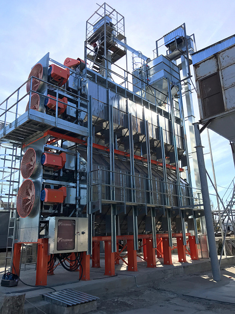 Сушилки конвеерные колонковые и шахтно жалюзийные