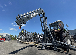 Кран-манипулятор "Cлон" на трактор