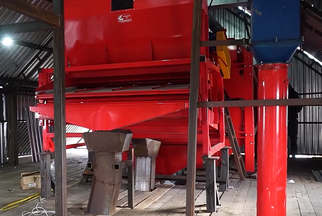 Монтаж зерноочистительного оборудования ТОО «БОРИС-РОМАНОВСКОЕ»