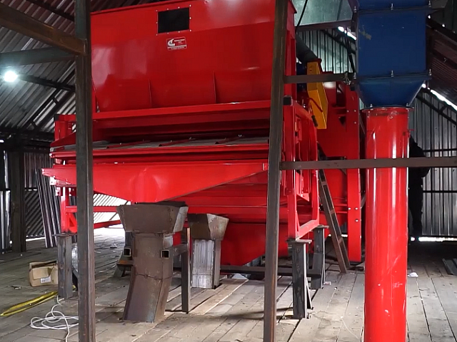 Монтаж зерноочистительного оборудования ТОО «БОРИС-РОМАНОВСКОЕ»