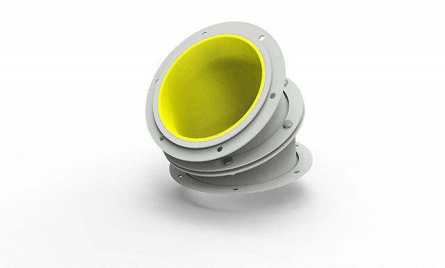 Зернопровода с футеровкой